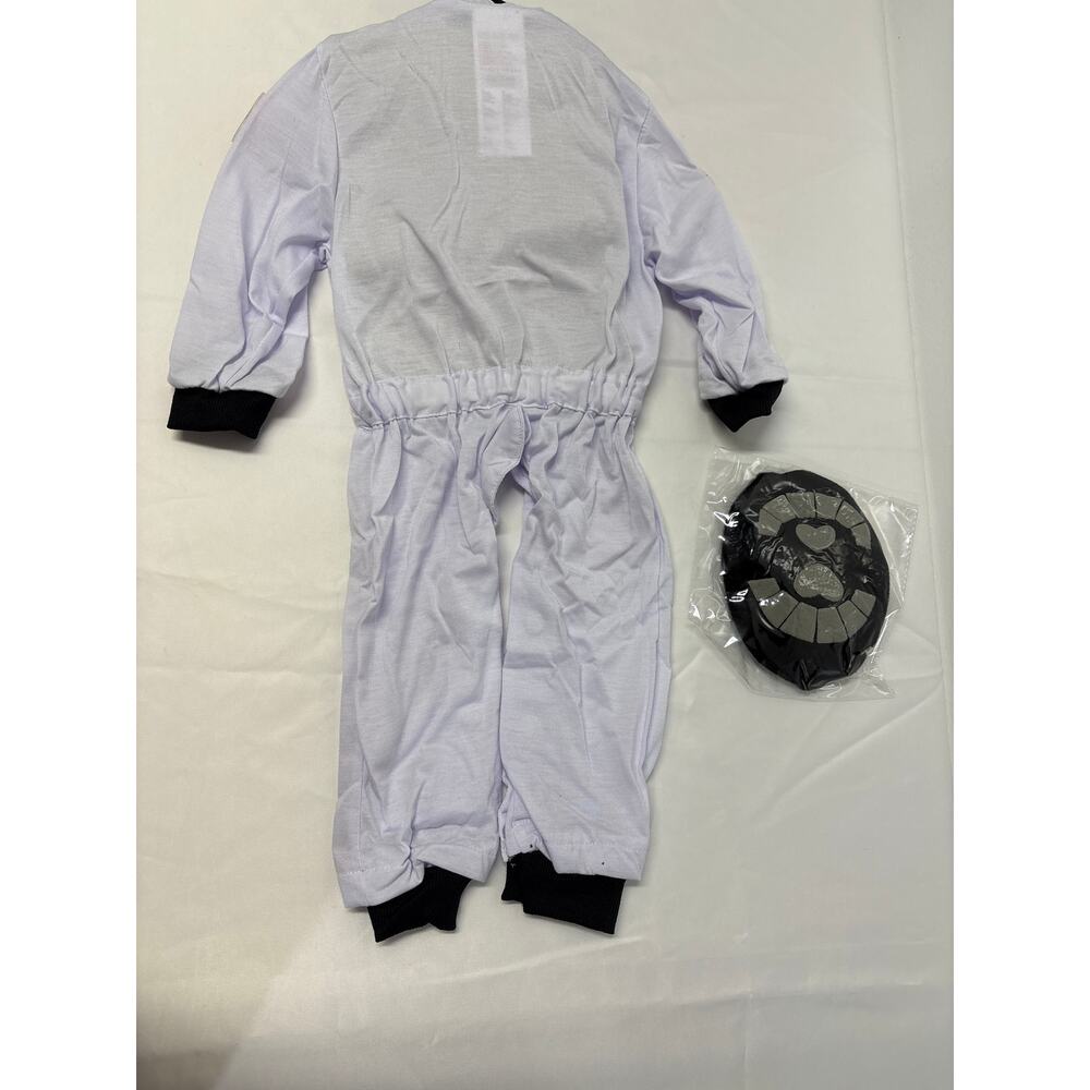 New baby Halloween costume Astronaut 06-12 months 1 jumpsuit and booties - Picture 3 of 4
